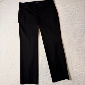 Classic Workwear LOFT Marisa Straight Size 10 Black Stretch Dress Pants